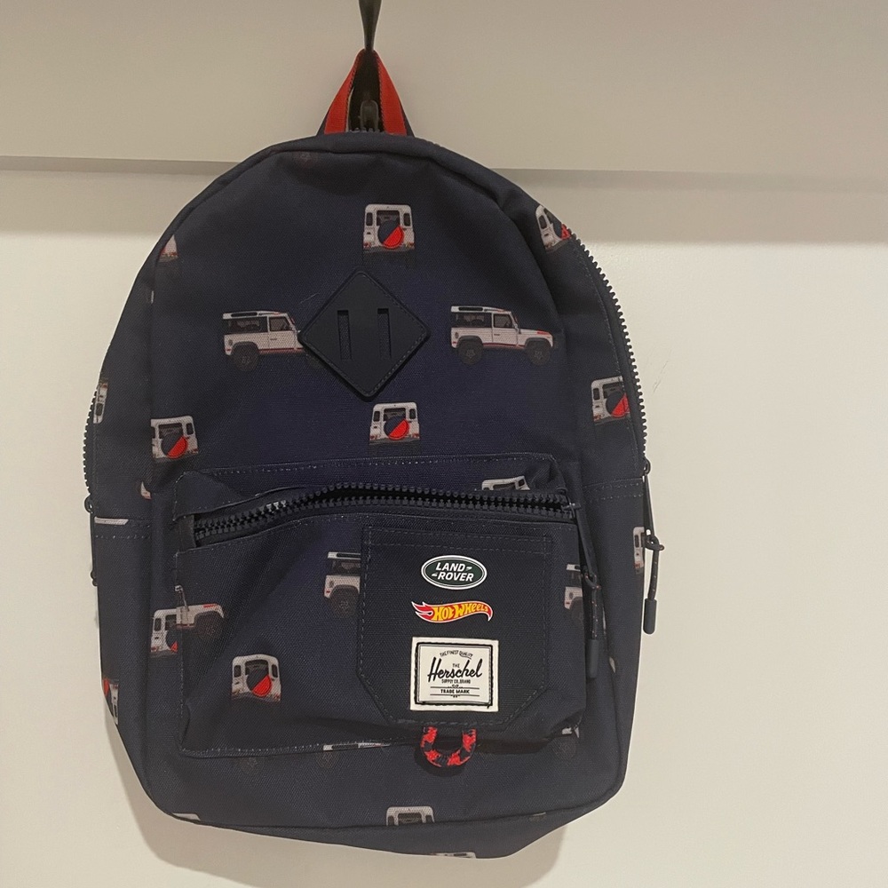 Limited edition Hot wheels x Land Rover backpack NWOT
